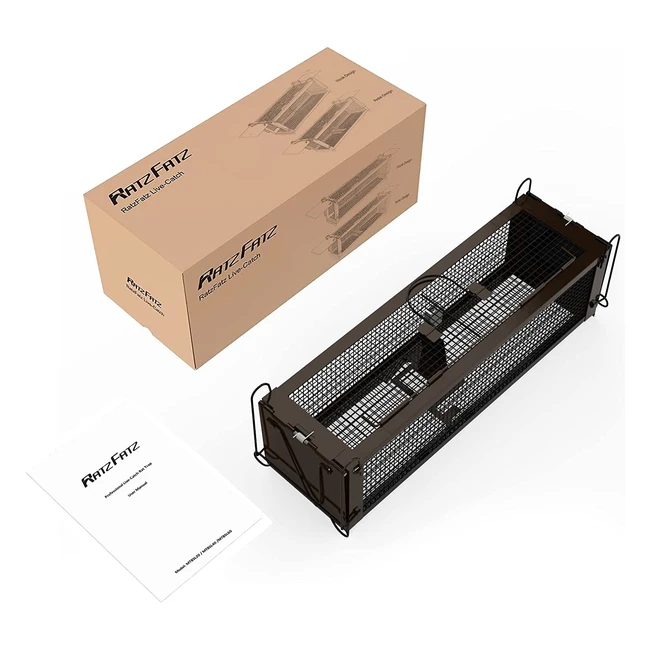 Trappola per Topi Ratzfatz - Design Innovativo - Riutilizzabile - Sensibilit R