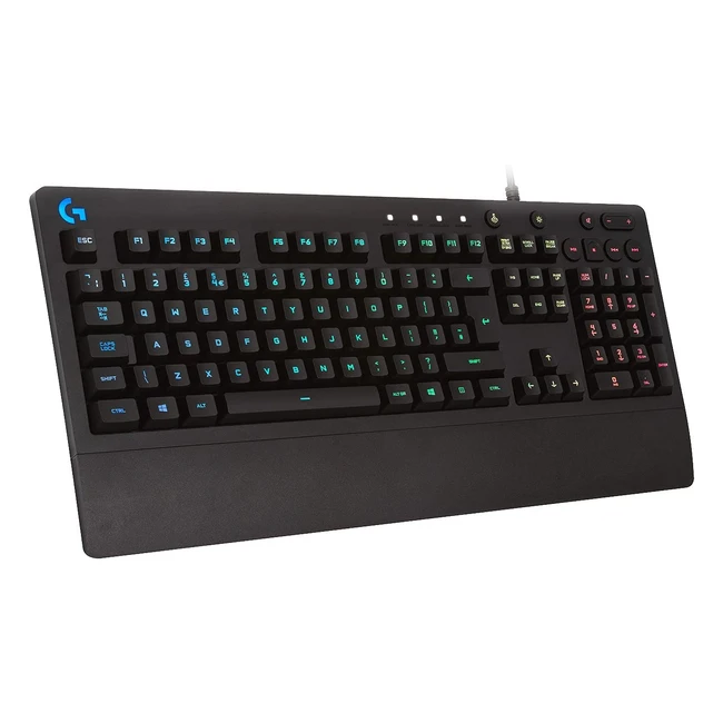 Teclado Gaming Logitech G213 Prodigy RGB Resistente a Salpicaduras