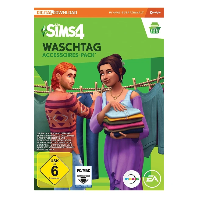Die Sims 4 Waschtag SP13 Accessoirespack PC Windlc PC Download Origin Code Deutsch