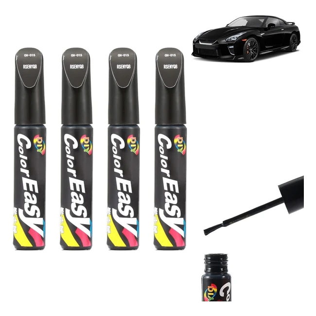 Stylo Retouche Peinture Voiture - Anti-rayure - Rparation Professionnelle - 4p