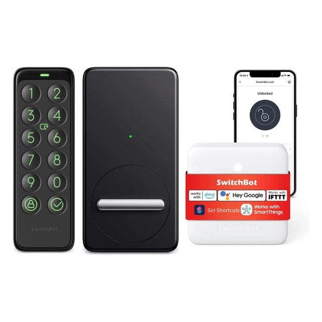 Switchbot WiFi Smart Lock con tastierino - Sblocco senza chiave - Facile da inst