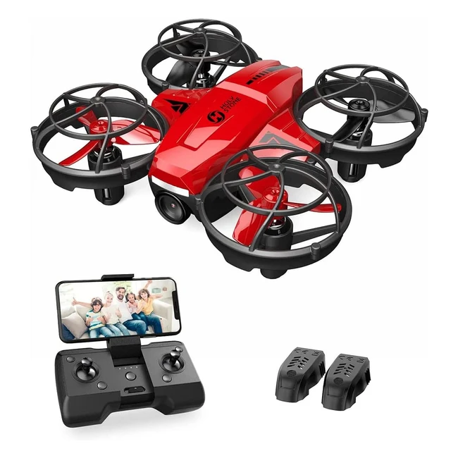 Holy Stone HS420 Mini Drone - Quadricottero RC con Telecamera 720p, 3 Batterie, Controllo dei Gesti