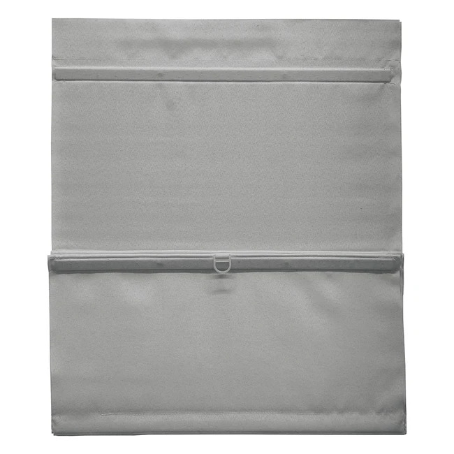 Store Romain Magnétique Gardinia Easyfix Gris 90x140cm - Kit de Montage Inclus