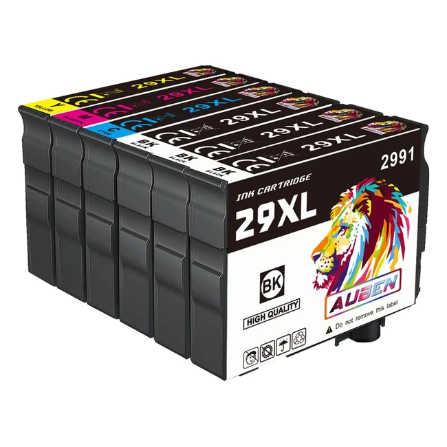 Cartucho de tinta Auben 29XL compatible para Epson XP255 XP247 XP355 XP235 XP245 XP442 XP445 XP455 XP452 XP435 XP345