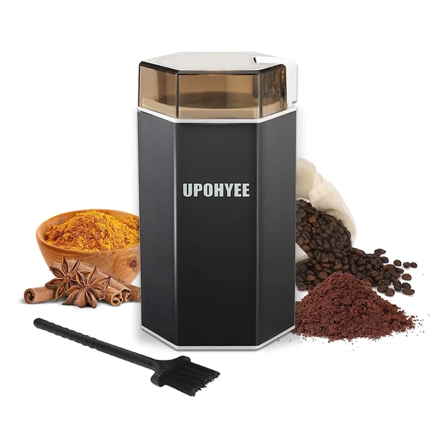 Macinacaff elettrico 300W con lama in acciaio inossidabile - Facile da usare e