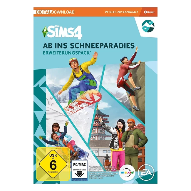 Die Sims 4 Ab ins Schneeparadies EP10 Erweiterungspack PC - Windlc PC Download Origin Code Deutsch