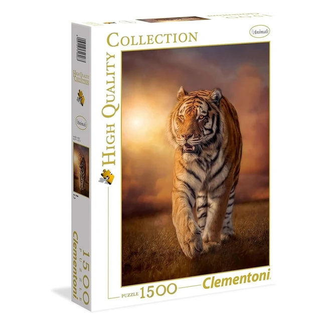 Puzzle Tigre Clementoni 31806 - 1500 pièces - Haute qualité