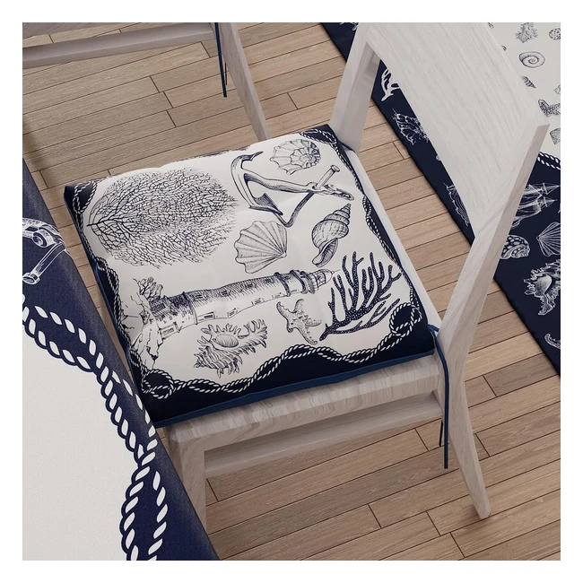 Cuscini per sedia cucina 4 punti set da 6 pezzi - Petti Artigiani Italiani