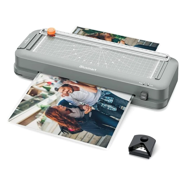 Fast Warmup Laminator Machine A4 with 20 Pouches - 6 in 1 Thermal Laminator