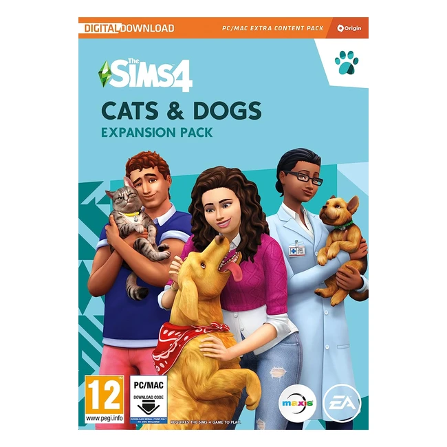 The Sims 4 Cats  Dogs Expansion Pack - PCMac - Create Cats  Dogs