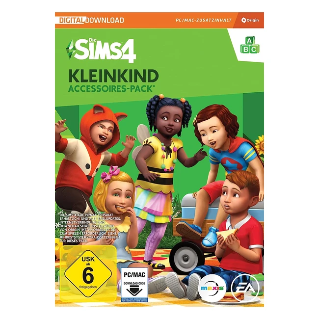 Sims 4 Kleinkind SP12 Accessoirespack PC - Neue Outfits und Spielplatzobjekte