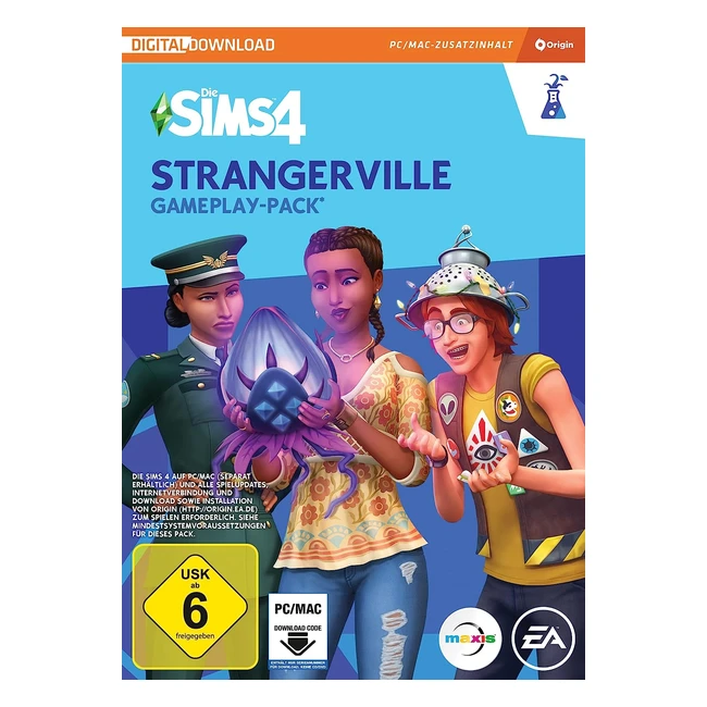 Die Sims 4 Strangerville GP7 Gameplay Pack PC Win DLC PC Download Origin Code Deutsch