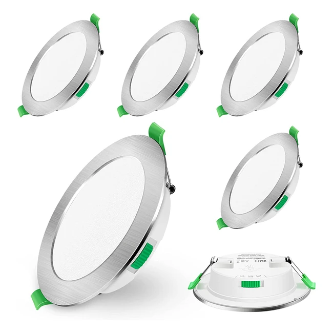 7W LED Recessed Ceiling Light Dimmable 230V Downlights Ultra Slim 90100mm Cutout