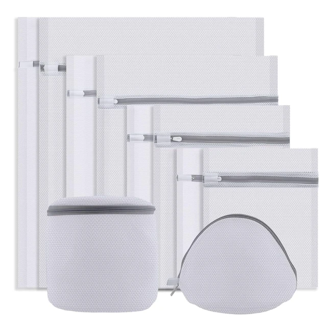 Sacchetti per lavatrice 10 pezzi - Ideali per capi delicati e biancheria intima