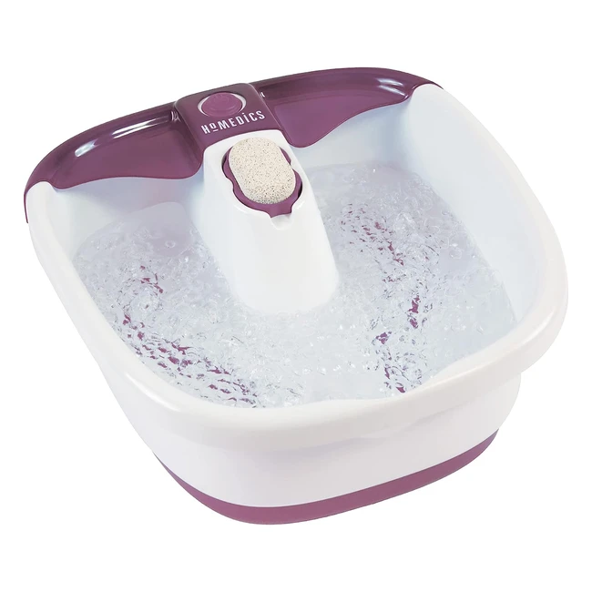 Homedics Premium Fubad und Fumassagegert mit Infrarotlampe Wrmefunktion