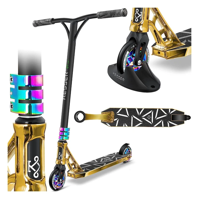 Trottinette Freestyle GTLimit 360 - Direction souple - Roues PU 110mm