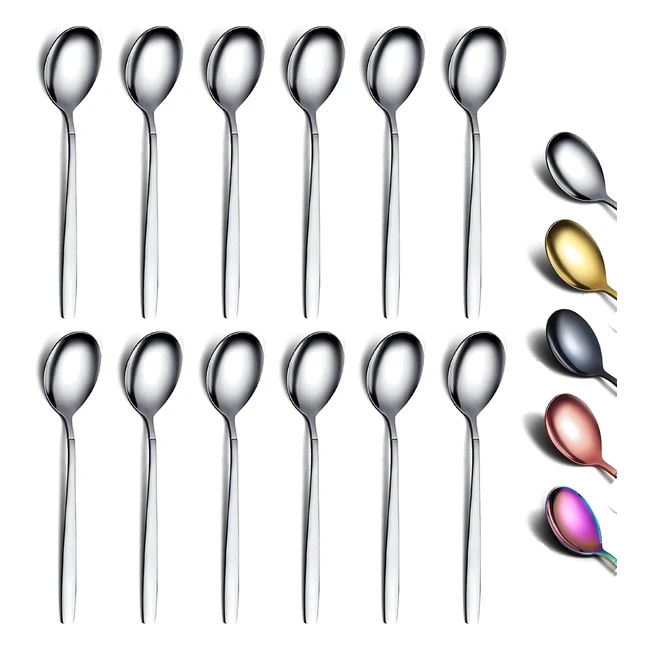 Cucchiaini Caffè Berglander 12 Pezzi Acciaio Inossidabile - Design Moderno