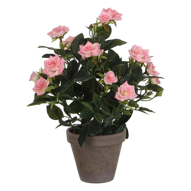 Décorations en mica 948332 - Fleurs rose - Facile d'entretien
