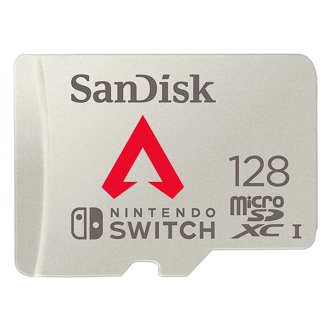Tarjeta Sandisk 128GB microSDXC para Nintendo Switch Apex Legends Edition