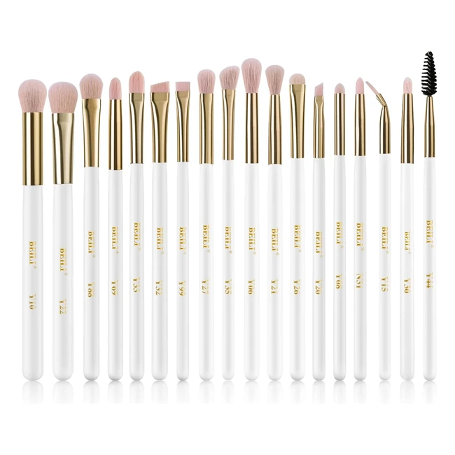 Brochas de Maquillaje Profesional - Set de 18 pinceles para ojos