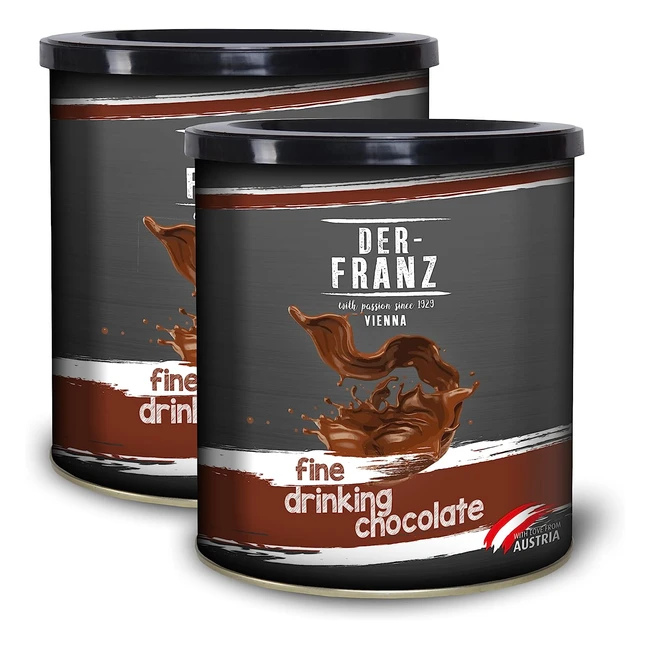 Derfranz Fine Drinking Chocolate - 26 Cacao - 2 x 500g