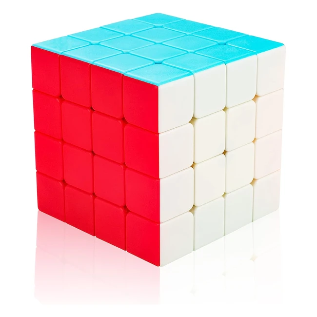 Cubo Magico 4x4 Speed Magic Cube - Giocattolo Resistente e Veloce