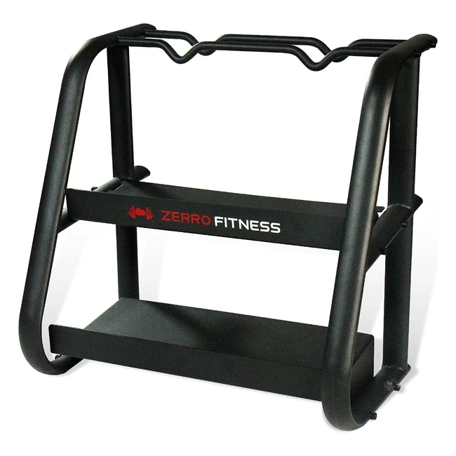 Soporte Mancuernas Zerro - Almacenamiento Discos y Pesas Rusas - Carga Máxima 400kg