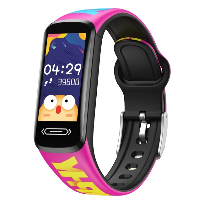Smartwatch Fitness Bambini - Impermeabile - Cardiofrequenzimetro - Tracker Attività - iOS Android