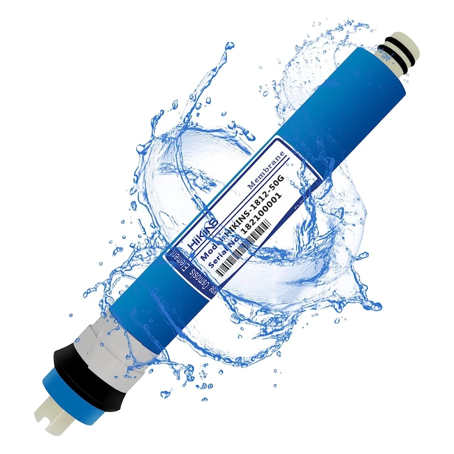 Hikins Membrana Osmosi Inversa 50GPD RO - Filtraggio Acqua Potabile