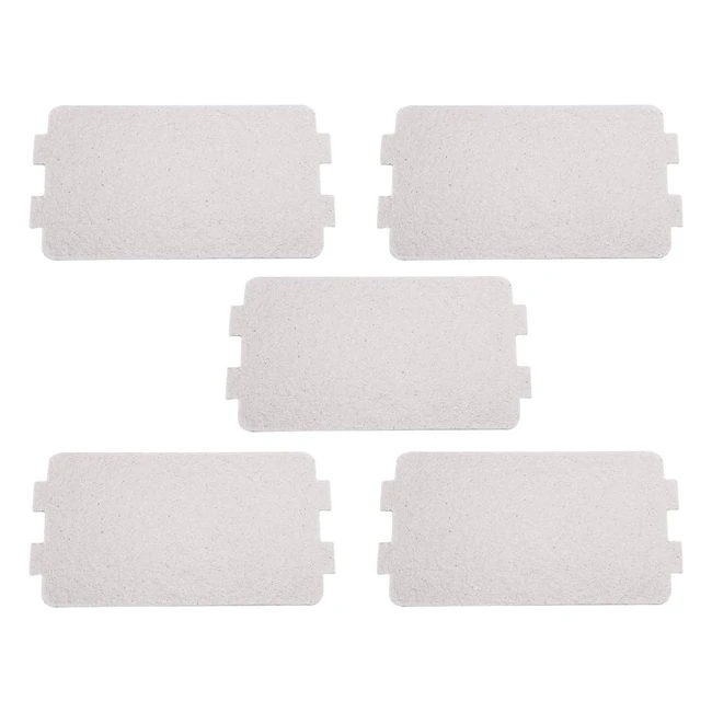 5pcs Mica Placas Repuesto Horno Microondas - Ref 46-25 - Alta Resistencia y Dur
