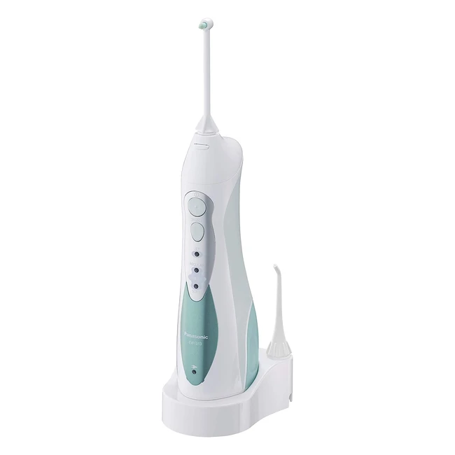 Panasonic iDroPulsore Ortoodontico EW1313 - Rimuove Residui di Cibo - Stazione di Ricarica - 1 Ugello Normale e 1 Ortoodontico