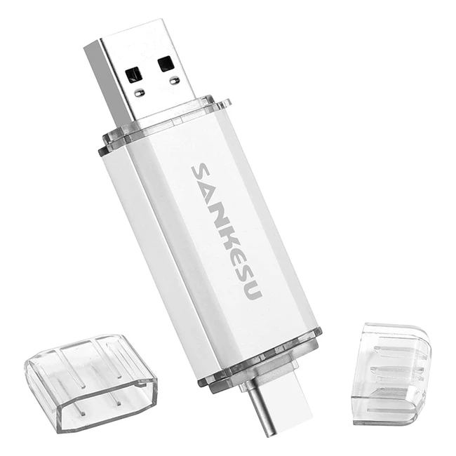 Sankesu 128GB USB Stick - High Speed Flash Drive for OTG Phone/Tablet/Laptop/PC