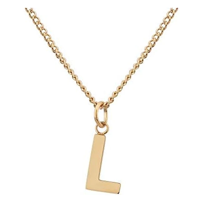 Cadena de oro gd gooddesigns est 2015 letras de oro 18k colgante inicial