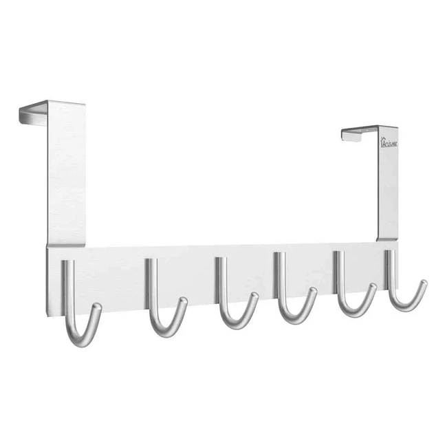 Anjuer Appendiabiti Gancio Porta Portasciugamani - 1575 x 472 x 177 ft - Adatto a tutte le porte standard