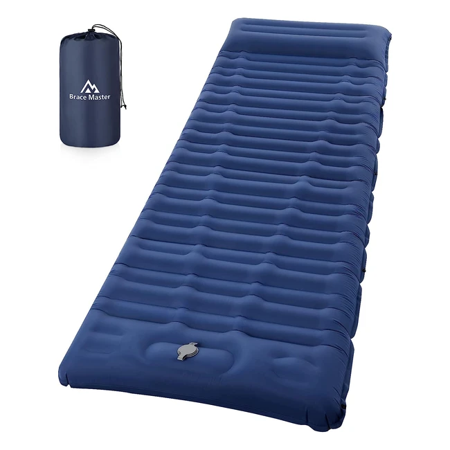 Esterilla Camping 10cm Autoinflable Ultraligera - Bracemaster