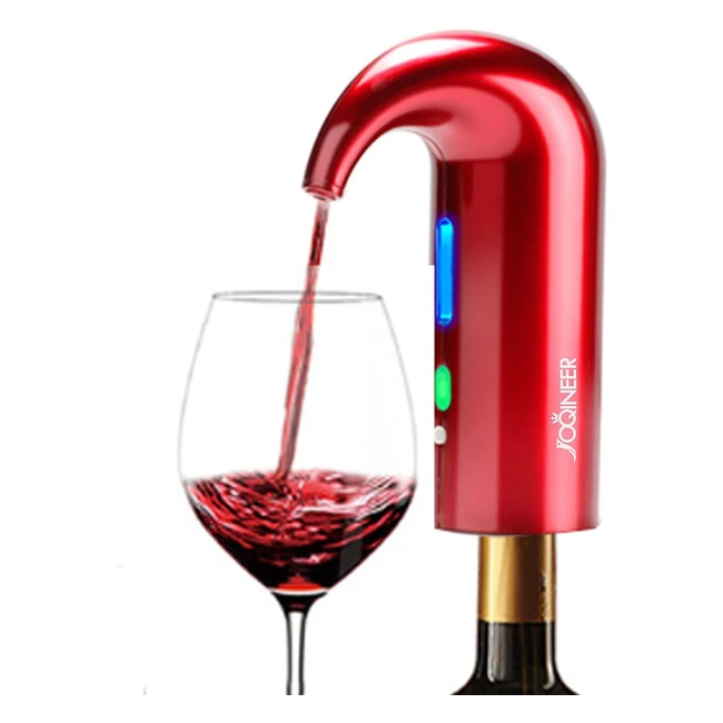 Electric Wine Aerator Pourer - Multismart Automatic Decanter - Premium Aerating 