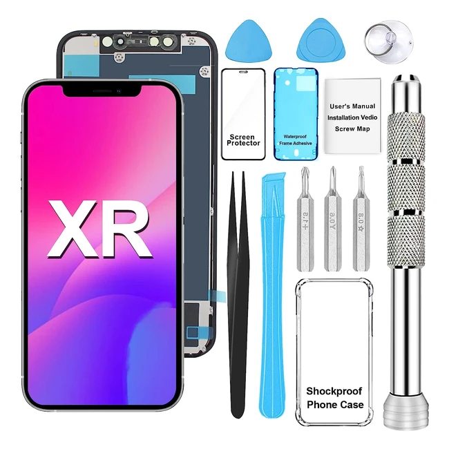 Schermo Display LCD per iPhone XR - Sostituzione 3D Touch Screen Digitizer - Par