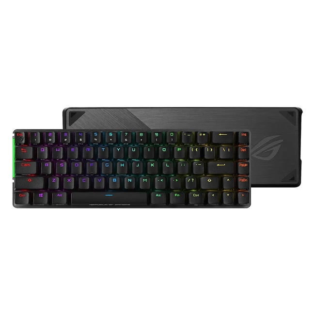 AsusROG Falchion 65 Tastiera Gaming Wireless e USB Meccanica Switch Cherry MX Rossi RGB Tasti in ABS