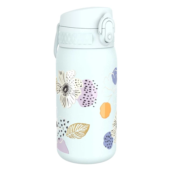 Botella de agua termica sin fugas ion8, acero inoxidable, 320ml