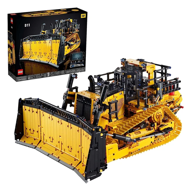 LEGO Technic App-Controlled Cat D11 Bulldozer Model Building Set