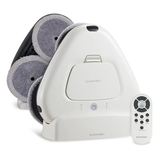 Robot laveur Everybot - Nettoyage facile et silencieux - Technologie de rotation dynamique