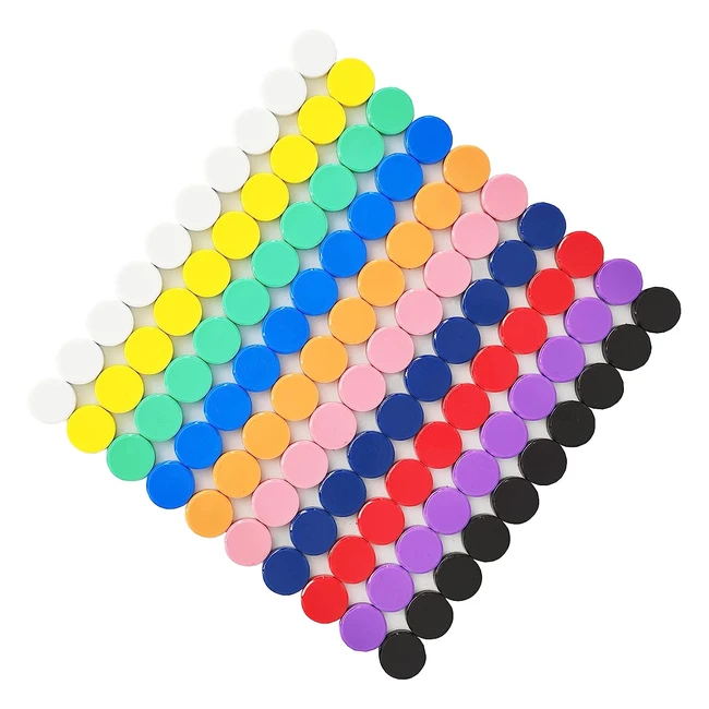 Calamite frigorifero magneti frigo potenti 100 pezzi colorati