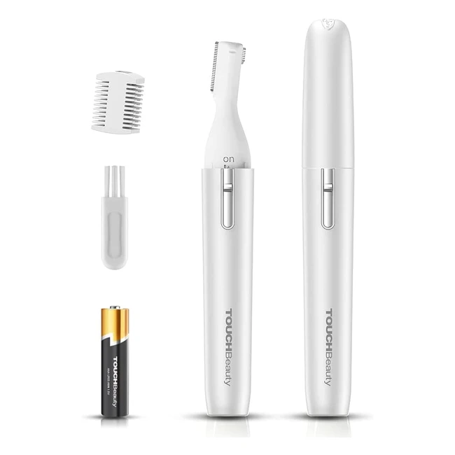 Tondeuse visage sourcils électrique femme - Mini rasoir facial - Aucun risque de coupure - AG1658WBlanc