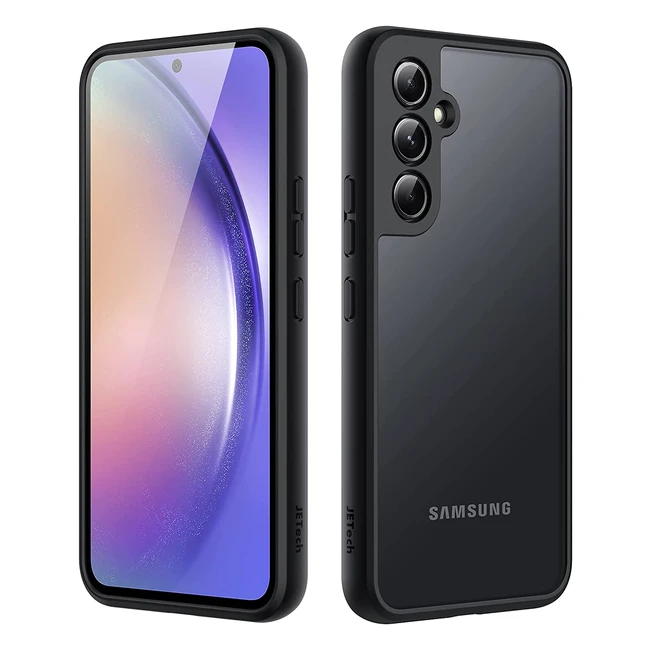 Funda Mate Samsung Galaxy A54 5G - Carcasa Fina Traslúcida - Negro