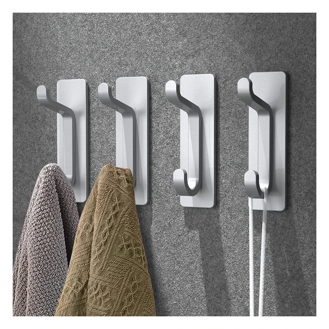 Crochet adhésif mural pour salle de bain et cuisine - Pickpiff