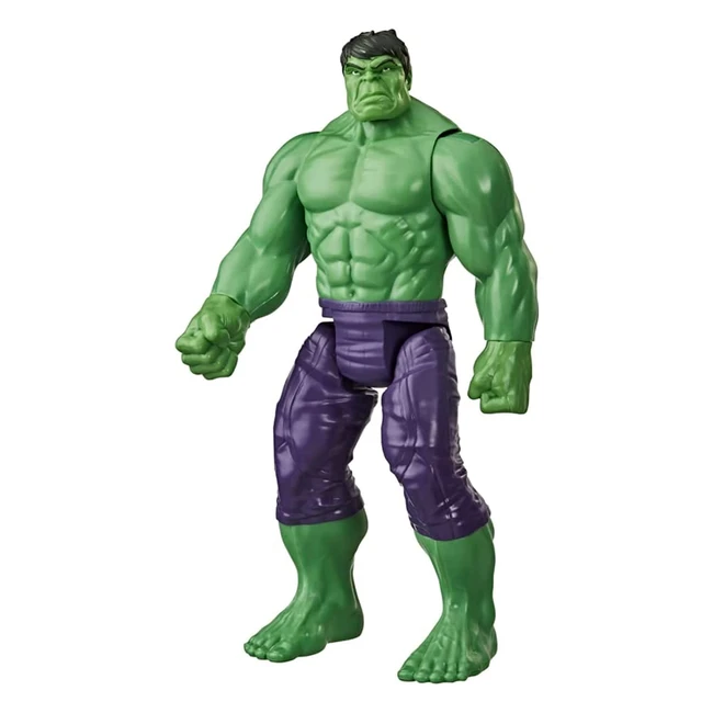 Marvel Avengers Titan Hero Series Blast Gear Deluxe Hulk Action Figure 30cm Toy