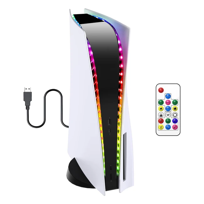 PS5 LED Strip Light - DEUHD RGB 5050 SMD Color Changing Tape Light