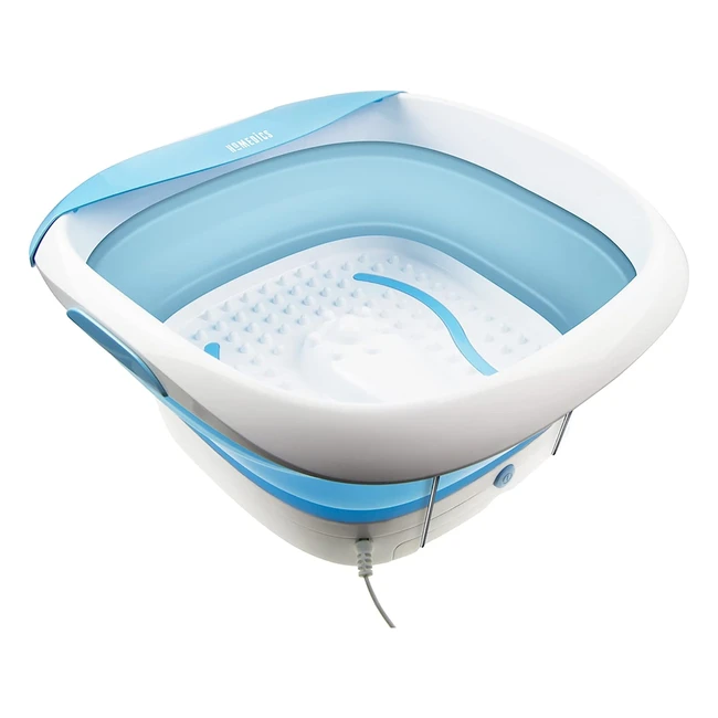 Homedics 350EU Faltbares Fußbad für wenig Platz - Weiß