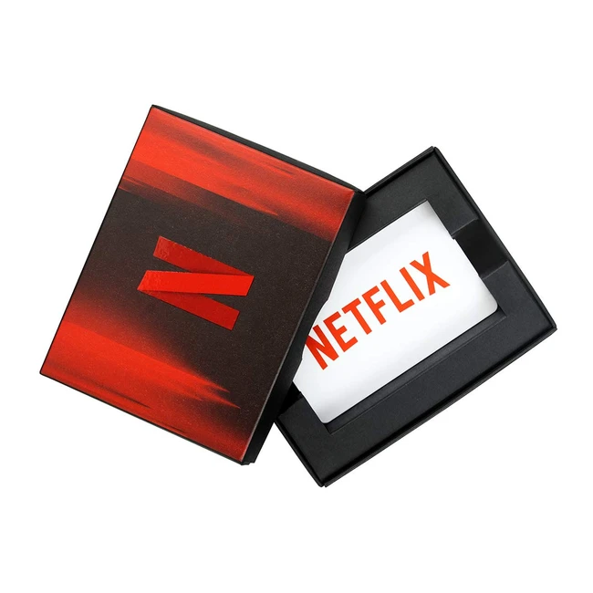Netflix Geschenkkarte in exklusiver Premium-Geschenkverpackung