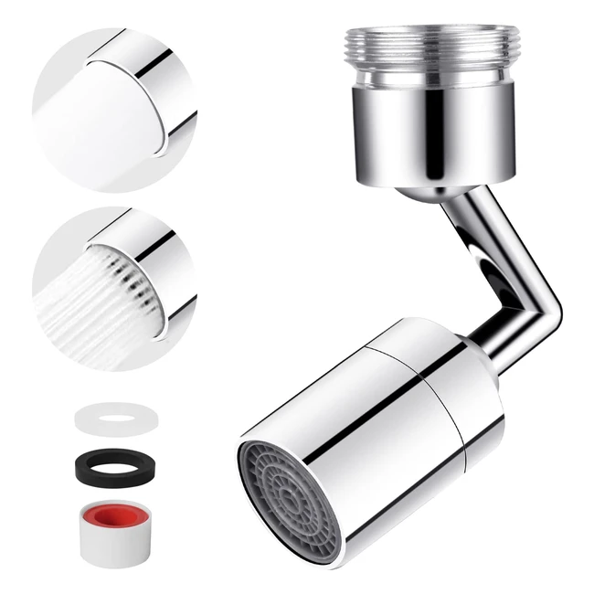 Ainiv Aeratore Rubinetto 720 Girevole Lavello - Alta Qualità, Risparmio Idrico, Ampia Applicazione